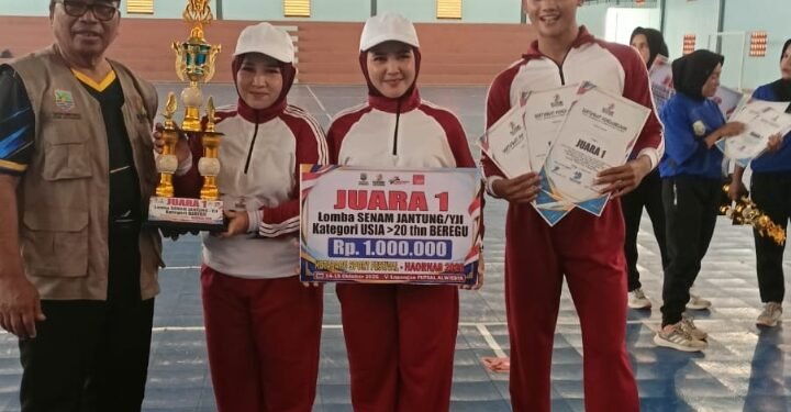 KORMI Kotabaru Gelar Kotabaru Sport Festival season 2 Lomba Senam Jantung Sehat Dan Zumba