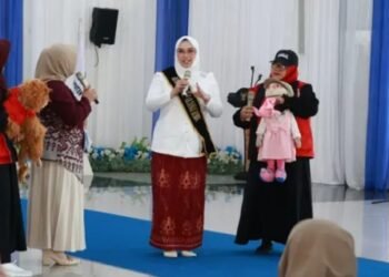 Andi Irmayani Rudi Latif Buka Pelatihan Mendongeng Bagi Kader Posyandu