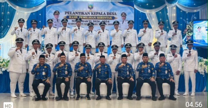 Bupati Kotabaru Lantik 41 Kepala Desa , Tekankan Pentingnya Merangkul Seluruh Elemen Masyarakat