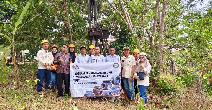 PT. SILO Sebuku Berikan Bantuan Sumur Bor untuk kantor kecamatan Pulau Sebuku Dan Puskesmas Sungai Bali