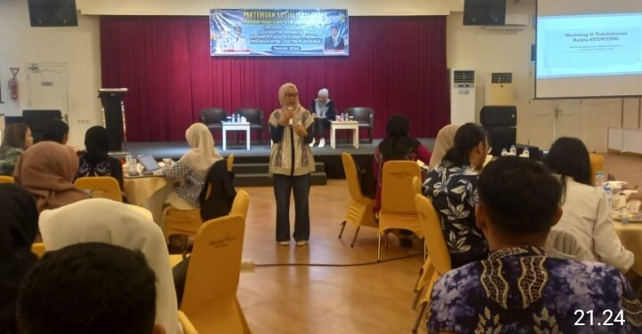 Dinkes Kotabaru Lakukan Pertemuan Sosialisasi PKMK Untuk Balita Stunting