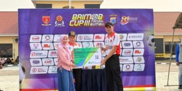 BPJS Ketenagakerjaan Batulicin Lindungi 586 Peserta Turnamen Brimob Cup III Tanah Bumbu