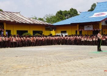 Sebanyak 409 Peserta Ikuti Upacara Kemah Bakti Pelajar Tahun 2026 di Kotabaru