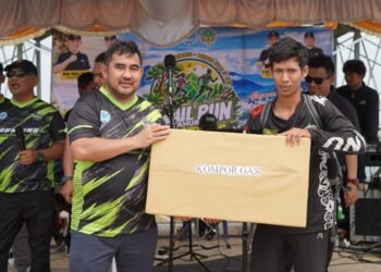 Trail Run Tahura Sebatung Diikuti 300 Peserta,Pemkab Kotabaru Promosikan Wisata Alam Mamake